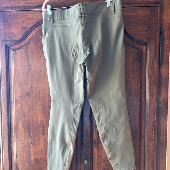 Olive Green Riding Pants - Picture 4 of 4